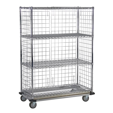 Technibilt Shelving Systems Unit, w/Casters, 4-Shelf, 24x48x81 MED457CH